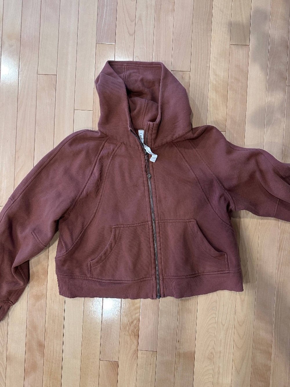 Lululemon oversized full zip scuba hoodie